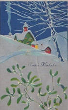 Cartolina augurale buon usato  Bologna