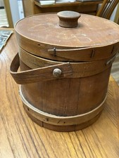 Vintage firkin wooden for sale  Fremont