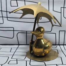 Vintage brass duck for sale  KING'S LYNN