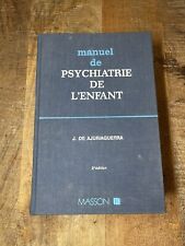 Manuel psychiatrie enfant d'occasion  Lyon I