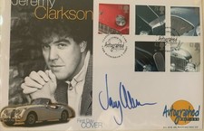 Jeremy clarkson autographed for sale  TIDWORTH