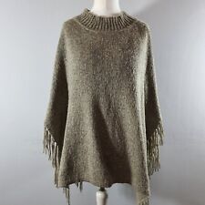Poncho style knitted for sale  STAFFORD