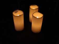 Flameless pillar candle for sale  Beverly