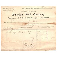 1898 american book for sale  Hinckley