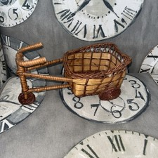 Vintage woven wicker for sale  NUNEATON