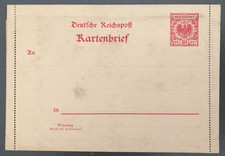 Allemagne entier carte d'occasion  Clichy