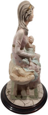 Estatueta marfinita italiana anos 1950–1960 – Mãe e filho, 28 cm comprar usado  Enviando para Brazil