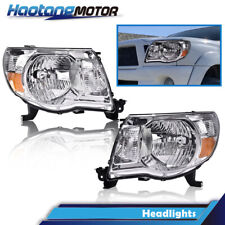 Compatível com faróis Toyota Tacoma 2005-2011 carcaça cromada esquerda e direita comprar usado  Enviando para Brazil