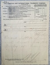 1866 electric international for sale  UK