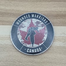Wounded Warriors Trans-Canada Highway of Heroes Bike Ride Challenge Coin #3 comprar usado  Enviando para Brazil