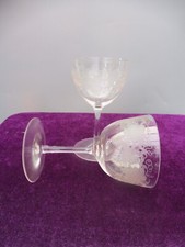 Antique vine etched for sale  COLEFORD