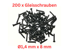 200x gleisschrauben mm gebraucht kaufen  Albstadt