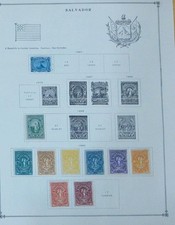 Db142 salvador stamps for sale  Crosby