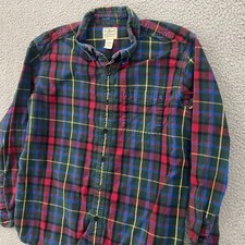 L.L. Camisa masculina Bean 100% algodão flanela botão para baixo - Grande regular, usado comprar usado  Enviando para Brazil