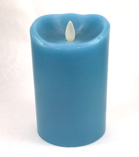 Usado, Luminaria LED sem chama operado por bateria pilar cintilante vela temporizador azul comprar usado Usado, Luminaria LED sem chama operado por bateria pilar cintilante vela temporizador azul comprar usado  Enviando para Brazil