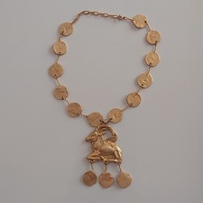 Collier dorato con usato  Italia
