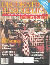 Decorating remodeling magazine for sale  Claremont