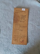 Old buff card for sale  SWAFFHAM