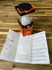Lanterna LED de acampamento de água salgada, 350 lúmens laranja, à prova d'água ver fotos, usado comprar usado  Enviando para Brazil