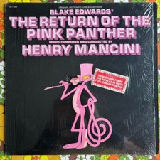 Return Of The Pink Panther Original Soundtrack Vinyl LP Record Poster Shrink VG comprar usado  Enviando para Brazil