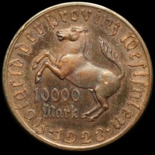 Notgeld inflation 10000 gebraucht kaufen  Großröhrsdorf