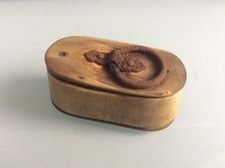 Ancienne tabatière bois d'occasion  Recquignies
