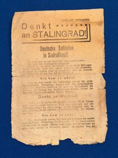 Riginal flugblatt weltkrieg gebraucht kaufen  Grünhainichen