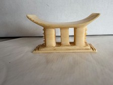 African headrest 19c for sale  FAREHAM