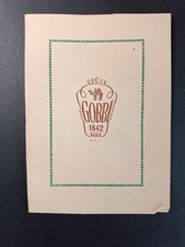 Brochure gobbi 1842 usato  Italia