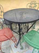 Tavolo sedie giardino usato  Volvera