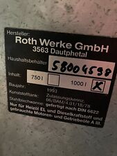 1000 liter heizöl gebraucht kaufen  Badersleben