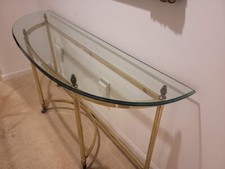 Brass side table for sale  Westport