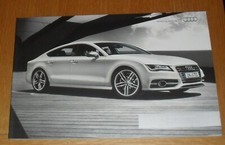 Folheto Audi A7 Sportback 2013 - S7 SE S Line Black Edition 3.0 TDI BiTDI TFSI comprar usado Folheto Audi A7 Sportback 2013 - S7 SE S Line Black Edition 3.0 TDI BiTDI TFSI comprar usado  Enviando para Brazil