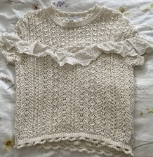 Zara crochet frilly for sale  GRAVESEND