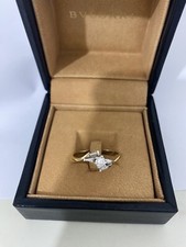 Anello diamanti bulgari usato  Acate