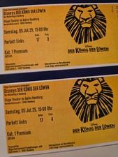König löwen ticket gebraucht kaufen  Frankfurt am Main