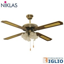 Ventilatore soffitto lampadari usato  Santa Maria a Vico
