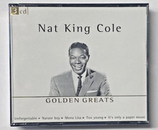 Nat King Cole "Golden Greats" 3 Compact Disc Set comprar usado  Enviando para Brazil