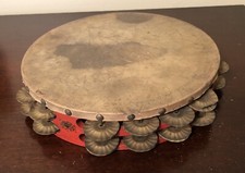 Vintage wooden tambourine for sale  Shelby