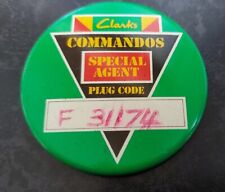 Pin badge clarks for sale  NEWTON-LE-WILLOWS