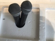 Shure mics x2 for sale  GREENFORD