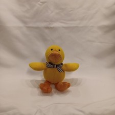 Baby Gap saco de feijão de pelúcia pato amarelo laranja brinquedo vintage Danny, He Quacks 2002 comprar usado  Enviando para Brazil
