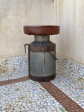 Banqueta vintage feita à mão altura cadeiras de cozinha couro sem braços banquetas de bar exclusivas comprar usado  Enviando para Brazil
