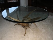 Glastisch rund 100 gebraucht kaufen  Hausach