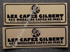 Publicité cafes gilbert d'occasion  Beaumont-de-Lomagne
