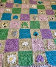 Spring granny square for sale  BARNSLEY