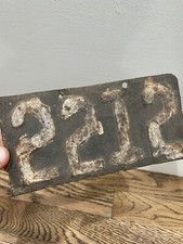 Antique metal painted for sale  Topeka