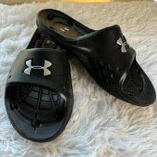 Armour black slippers for sale  Sterling Heights