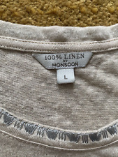 Monsoon 100 linen for sale  ALFRETON