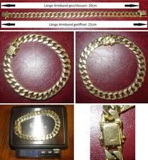 Panzerarmband 585 gold gebraucht kaufen  Deutschland